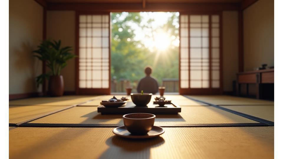 Cérémonie du thé japonaise en réalité virtuelle